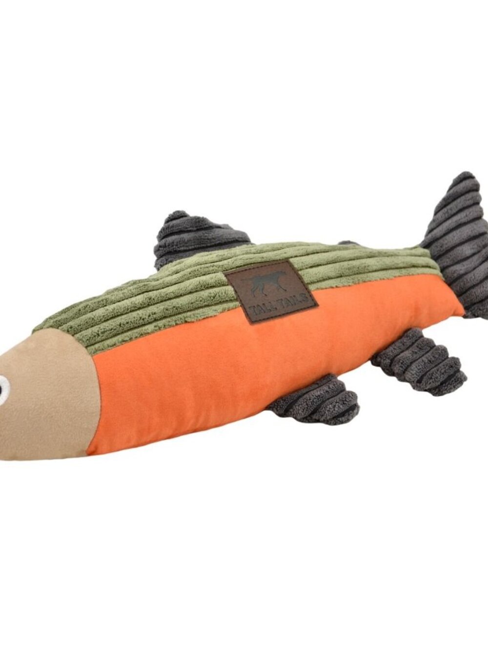 Tall Tails Fish with Squeaker Plush Dog Toy, 12" - Picture 5 of 6